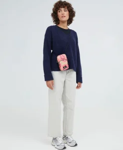Smiley® Roze Crossbody Telefoontasje
