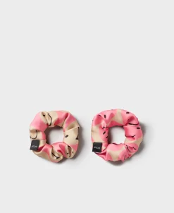 Smiley® Roze Scrunchies